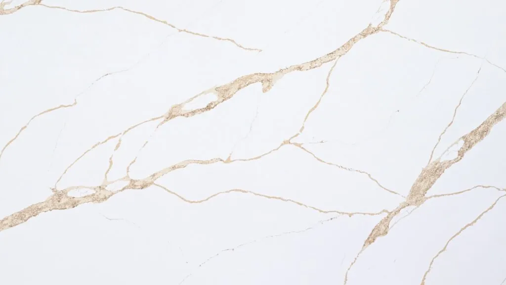 Quartz blanc Calacatta cuisine