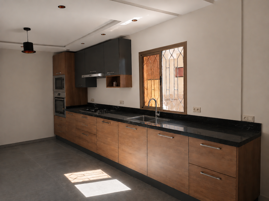 Projet BELKACEM – Cuisine contemporaine en I